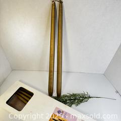 MaxSold Auction: Vintage box of twelve 16" German taper candles - Toronto (Ontario, Canada) SELLER MANAGED Reseller Online Auction - Greengrove Crescent