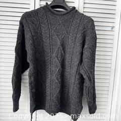 MaxSold Auction: Vintage Irish Homecraft Fisherman sweater - M - Toronto (Ontario, Canada) SELLER MANAGED Reseller Online Auction - Greengrove Crescent