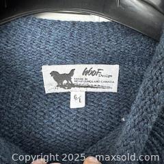 MaxSold Auction: WOOF Design wool sweater - Toronto (Ontario, Canada) SELLER MANAGED Reseller Online Auction - Greengrove Crescent
