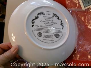 MaxSold Auction: COLLECTORS Santa Plate COA - Covington (Georgia, USA) SELLER MANAGED Downsizing Online Auction - Queensland Lane