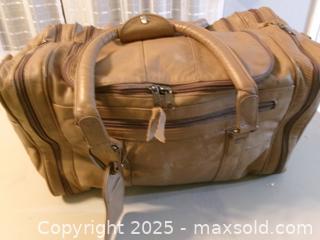 MaxSold Auction: EXCELL Genuine leather Duffle bag - Covington (Georgia, USA) SELLER MANAGED Downsizing Online Auction - Queensland Lane
