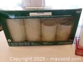 MaxSold Auction: Lot of battery operated flicker flame less candles - Covington (Georgia, USA) SELLER MANAGED Downsizing Online Auction - Queensland Lane