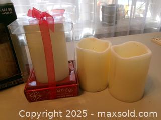 MaxSold Auction: Lot of battery operated flicker flame less candles - Covington (Georgia, USA) SELLER MANAGED Downsizing Online Auction - Queensland Lane