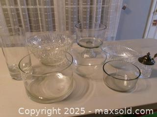 MaxSold Auction: Lot of Glass serveware - Covington (Georgia, USA) SELLER MANAGED Downsizing Online Auction - Queensland Lane