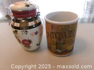 MaxSold Auction: Lot of kitchen ceramic - Covington (Georgia, USA) SELLER MANAGED Downsizing Online Auction - Queensland Lane
