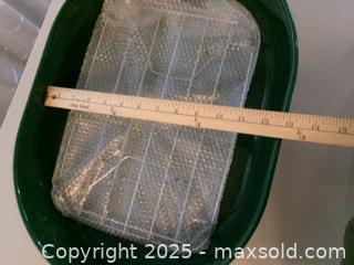 MaxSold Auction: New Large Enamel Roaster Pan - Covington (Georgia, USA) SELLER MANAGED Downsizing Online Auction - Queensland Lane