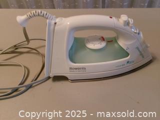 MaxSold Auction: ROWENTA Steam iron - Covington (Georgia, USA) SELLER MANAGED Downsizing Online Auction - Queensland Lane