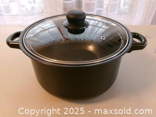 MaxSold Auction: Steamer Stock Pot with Top - Covington (Georgia, USA) SELLER MANAGED Downsizing Online Auction - Queensland Lane