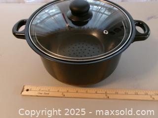 MaxSold Auction: Steamer Stock Pot with Top - Covington (Georgia, USA) SELLER MANAGED Downsizing Online Auction - Queensland Lane
