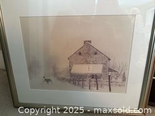 MaxSold Auction: Amish Drawing - numbered - Lower Moreland Township (Pennsylvania, USA) SELLER MANAGED Estate Sale Online Auction -  Huntingdon Pike (CONDO)                      