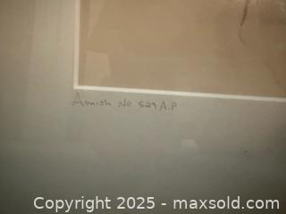 MaxSold Auction: Amish Drawing - numbered - Lower Moreland Township (Pennsylvania, USA) SELLER MANAGED Estate Sale Online Auction -  Huntingdon Pike (CONDO)                      