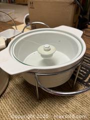 MaxSold Auction: Crockpot, warmer and dip holder - Lower Moreland Township (Pennsylvania, USA) SELLER MANAGED Estate Sale Online Auction -  Huntingdon Pike (CONDO)                      