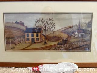 MaxSold Auction: Folk Art - signed - Lower Moreland Township (Pennsylvania, USA) SELLER MANAGED Estate Sale Online Auction -  Huntingdon Pike (CONDO)                      