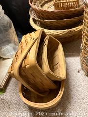 MaxSold Auction: Lot of baskets - Lower Moreland Township (Pennsylvania, USA) SELLER MANAGED Estate Sale Online Auction -  Huntingdon Pike (CONDO)                      