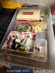 MaxSold Auction: Lot of sewing items - Lower Moreland Township (Pennsylvania, USA) SELLER MANAGED Estate Sale Online Auction -  Huntingdon Pike (CONDO)                      