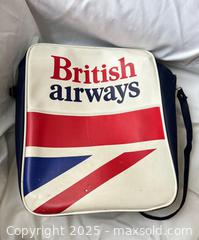 MaxSold Auction: Leather British Airways Bag - Newmarket (Ontario, Canada) SELLER MANAGED Downsizing Online Auction - Wendy Culbert Crescent          