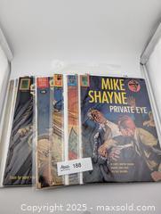 MaxSold Auction: 1950/60s Mike Shayne Private Eye(3) & Sea Hunt (4)- Dell Comic incl Four Colors - Langley (British Columbia, Canada) SELLER MANAGED Reseller Online Auction - 68 Avenue