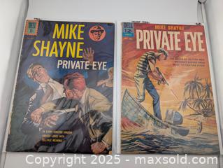 MaxSold Auction: 1950/60s Mike Shayne Private Eye(3) & Sea Hunt (4)- Dell Comic incl Four Colors - Langley (British Columbia, Canada) SELLER MANAGED Reseller Online Auction - 68 Avenue