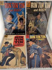 MaxSold Auction: 1950/60s Rin Tin Tin & Rusty -Dell Comics (8 total)  - Langley (British Columbia, Canada) SELLER MANAGED Reseller Online Auction - 68 Avenue