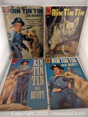 MaxSold Auction: 1950/60s Rin Tin Tin & Rusty -Dell Comics (8 total)  - Langley (British Columbia, Canada) SELLER MANAGED Reseller Online Auction - 68 Avenue