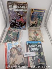 MaxSold Auction: 1960/70s Edgar Rice Burroughs & Vintage Pulp Sci-Fi Novel Collection (6 Books)  - Langley (British Columbia, Canada) SELLER MANAGED Reseller Online Auction - 68 Avenue
