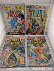 MaxSold Auction: 1970s World&#39;s Finest -DC Comics Superman &#38; Batman (10 total)  - Langley (British Columbia, Canada) SELLER MANAGED Reseller Online Auction - 68 Avenue