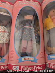 MaxSold Auction: 1979 Fisher Price Kids Bobbie, Billie, &#38; Mikey w/Original Boxes - Langley (British Columbia, Canada) SELLER MANAGED Reseller Online Auction - 68 Avenue