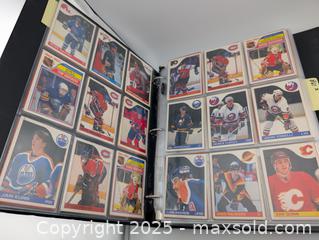 MaxSold Auction: 1980/81 &#38; 1983/84 O-Pee-Chee NHL Hockey Card Binder incl Stars &#38; Rookies  - Langley (British Columbia, Canada) SELLER MANAGED Reseller Online Auction - 68 Avenue