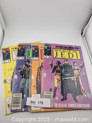 MaxSold Auction: 1980s Star Wars: Return of the Jedi Complete set Issue #1-4 (Marvel Comics)  - Langley (British Columbia, Canada) SELLER MANAGED Reseller Online Auction - 68 Avenue