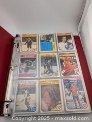 MaxSold Auction: 1982 O-Pee-Chee NHL Hockey Cards Binder (329 Cards)  - Langley (British Columbia, Canada) SELLER MANAGED Reseller Online Auction - 68 Avenue