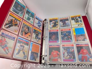 MaxSold Auction: 1982 O-Pee-Chee NHL Hockey Cards Binder (329 Cards)  - Langley (British Columbia, Canada) SELLER MANAGED Reseller Online Auction - 68 Avenue