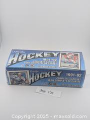MaxSold Auction: 1991/92 O-Pee-Chee NHL Hockey Sealed Complete Card Set  - Langley (British Columbia, Canada) SELLER MANAGED Reseller Online Auction - 68 Avenue