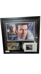MaxSold Auction: Admiral James T. Kirk- William Shatner Signed- Ltd Ed 407/660 Star Trek Canada Post Framed  - Langley (British Columbia, Canada) SELLER MANAGED Reseller Online Auction - 68 Avenue