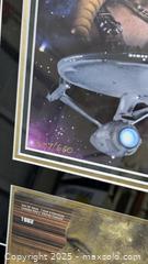 MaxSold Auction: Admiral James T. Kirk- William Shatner Signed- Ltd Ed 407/660 Star Trek Canada Post Framed  - Langley (British Columbia, Canada) SELLER MANAGED Reseller Online Auction - 68 Avenue