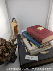 MaxSold Auction: Antique & Vintage Religious Books & Statues -Books as Early as 1894! - Langley (British Columbia, Canada) SELLER MANAGED Reseller Online Auction - 68 Avenue