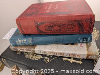 MaxSold Auction: Antique & Vintage Religious Books & Statues -Books as Early as 1894! - Langley (British Columbia, Canada) SELLER MANAGED Reseller Online Auction - 68 Avenue