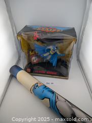 MaxSold Auction: Classic Batman #1 Figure Inspired by the Art of Bob Kane & 1982 Batman Lithograph Poster (DC Comics) - Langley (British Columbia, Canada) SELLER MANAGED Reseller Online Auction - 68 Avenue