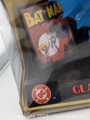 MaxSold Auction: Classic Batman #1 Figure Inspired by the Art of Bob Kane & 1982 Batman Lithograph Poster (DC Comics) - Langley (British Columbia, Canada) SELLER MANAGED Reseller Online Auction - 68 Avenue