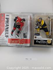 MaxSold Auction: Dion Phaneuf &#38; Phil Esposito Mcfarlane NHL Figures  - Langley (British Columbia, Canada) SELLER MANAGED Reseller Online Auction - 68 Avenue
