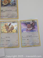 MaxSold Auction: Eevee Holo Card Collection (7 Cards) Pokemon TCG  - Langley (British Columbia, Canada) SELLER MANAGED Reseller Online Auction - 68 Avenue