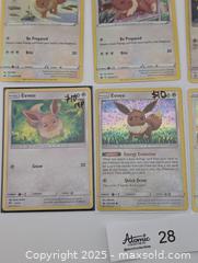 MaxSold Auction: Eevee Holo Card Collection (7 Cards) Pokemon TCG  - Langley (British Columbia, Canada) SELLER MANAGED Reseller Online Auction - 68 Avenue