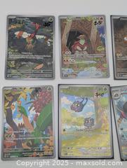 MaxSold Auction: Illustration Rare Pokemon Card Collection (8 total) - Langley (British Columbia, Canada) SELLER MANAGED Reseller Online Auction - 68 Avenue