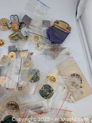 MaxSold Auction: Misc Sport & Other Vintage Pin Collection - Langley (British Columbia, Canada) SELLER MANAGED Reseller Online Auction - 68 Avenue
