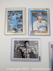 MaxSold Auction: MLB Baseball Stars Card incl Ken Griffey Jr & Bo Jackson (5 Cards)  - Langley (British Columbia, Canada) SELLER MANAGED Reseller Online Auction - 68 Avenue