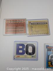 MaxSold Auction: MLB Baseball Stars Card incl Ken Griffey Jr & Bo Jackson (5 Cards)  - Langley (British Columbia, Canada) SELLER MANAGED Reseller Online Auction - 68 Avenue