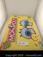 MaxSold Auction: Monopoly: Spongebob Squarepants Edition - Langley (British Columbia, Canada) SELLER MANAGED Reseller Online Auction - 68 Avenue