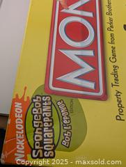 MaxSold Auction: Monopoly: Spongebob Squarepants Edition - Langley (British Columbia, Canada) SELLER MANAGED Reseller Online Auction - 68 Avenue