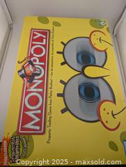MaxSold Auction: Monopoly: Spongebob Squarepants Edition - Langley (British Columbia, Canada) SELLER MANAGED Reseller Online Auction - 68 Avenue