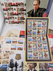 MaxSold Auction: New/Unused Canadian People &#38; Places Stamps ($150+ face value)  - Langley (British Columbia, Canada) SELLER MANAGED Reseller Online Auction - 68 Avenue