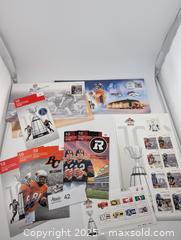 MaxSold Auction: New/Unused Mainly Canadian CFL Stamps &#38; One NFL ($80+ face value)  - Langley (British Columbia, Canada) SELLER MANAGED Reseller Online Auction - 68 Avenue